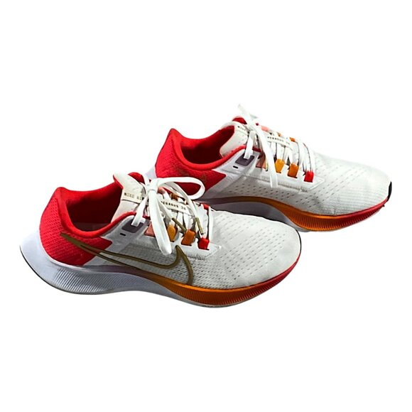 Nike Shoes Womens 8.5 White Gradient Air Zoom Pegasus 38 Sneaker Trainer Running - Picture 12 of 16